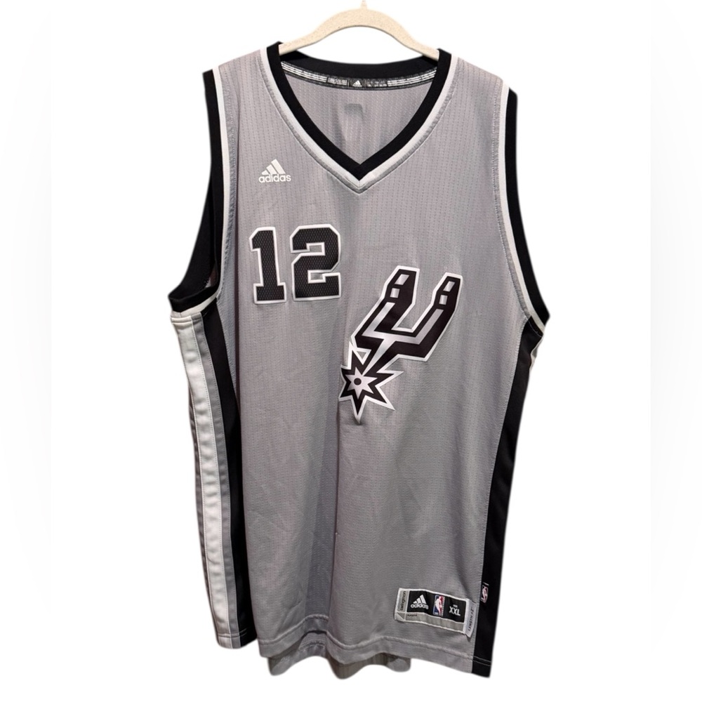 Adidas #12 San Antonio Spurs LaMarcus Aldridge